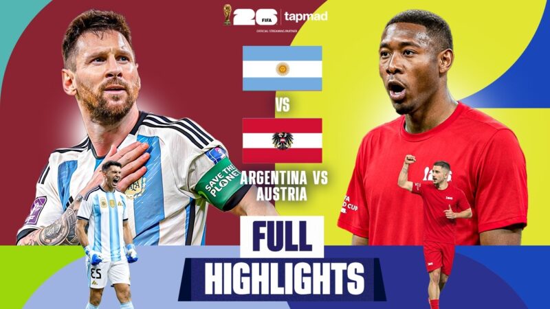 Argentina vs Austria | Full Highlights | FIFA World Cup 2026 | FIFA26