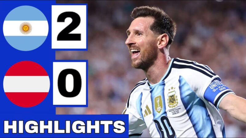 Messi Magic Strikes Again! Argentina Crush Austria 2-0 | World Cup 2026